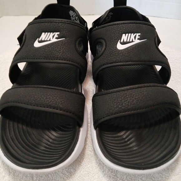 Nike Owaysis Womens Black/White Sandals CK9283-002 Size 8 Adjustable Strap - Picture 9 of 16